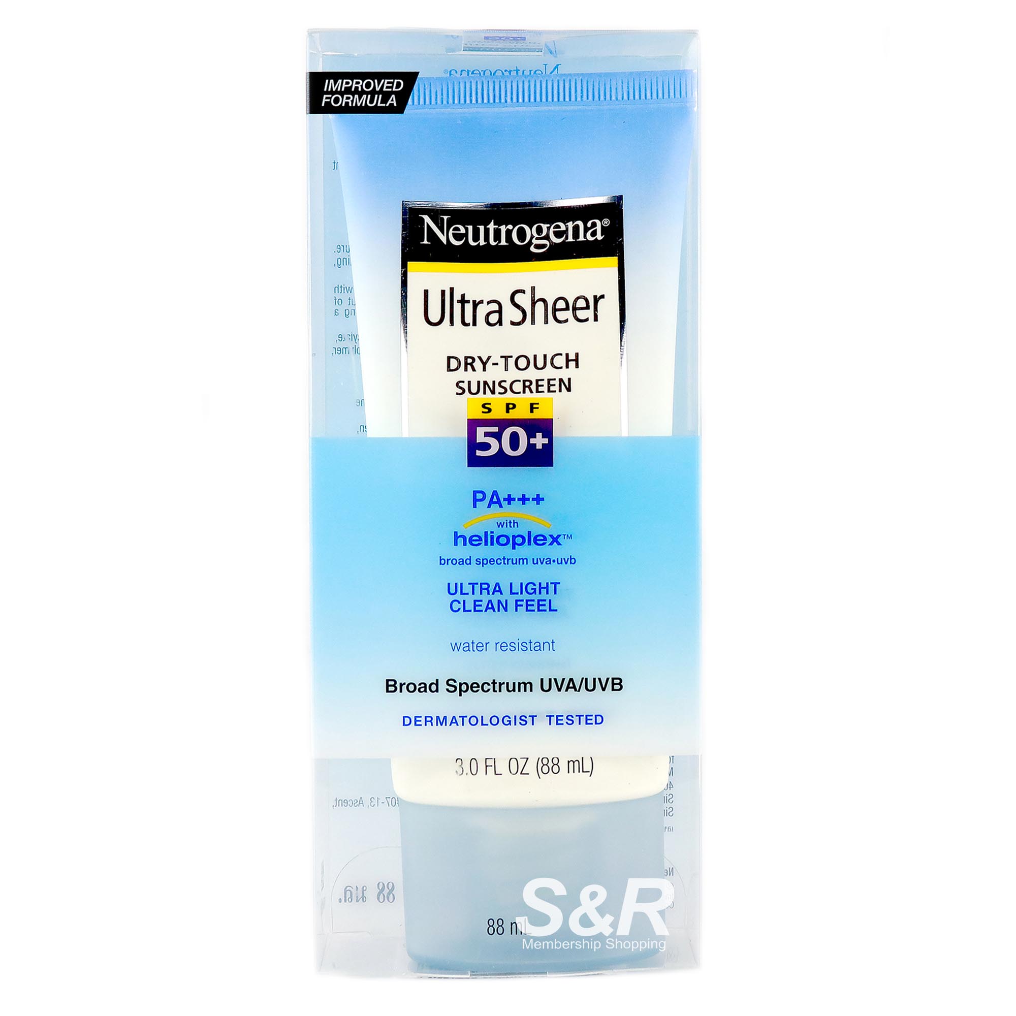 Neutrogena Ultra Sheer Dry-Touch Sunscreen SPF 50 PA+++ 88mL